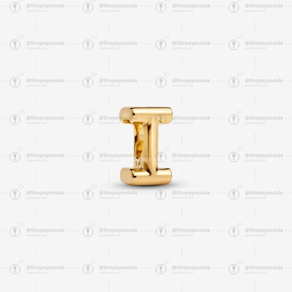 Pandora Letter I Alphabet Charm - Picture 1 of 5